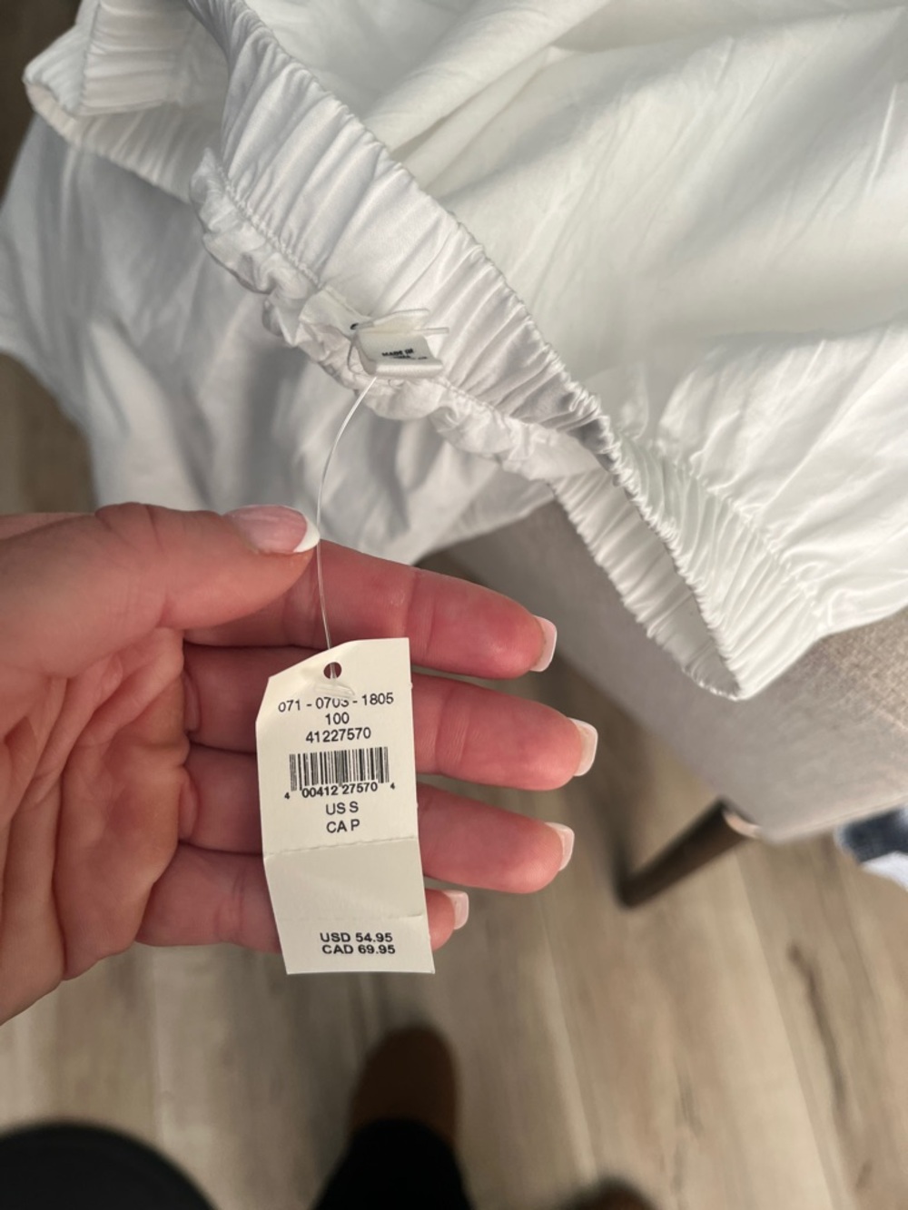 NWT Aerie White Tiered Maxi Skirt 100% cotton - Picture 4 of 5